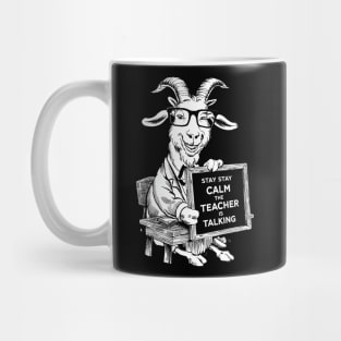 Goat Teacher Mug